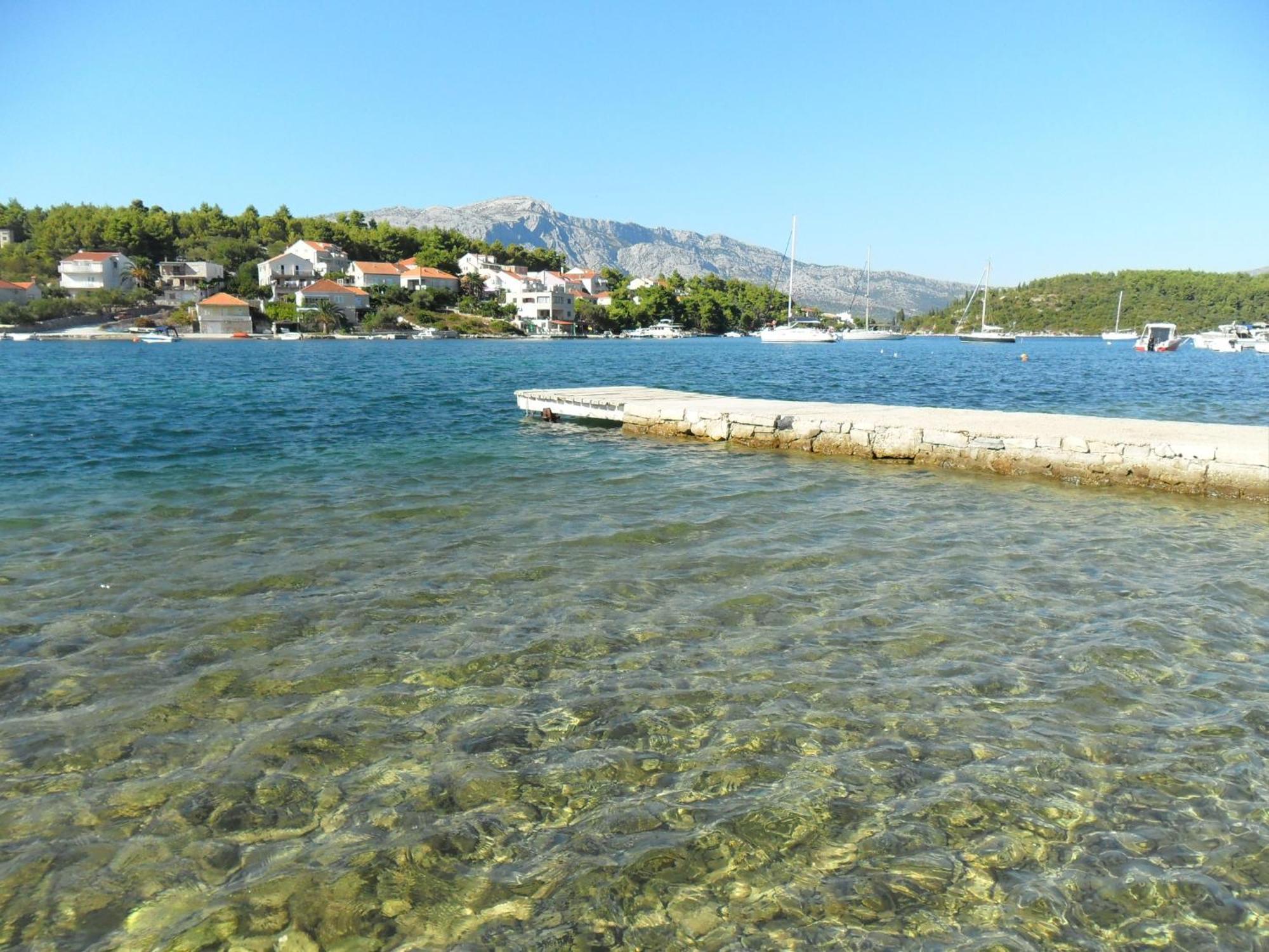 Apartments Lumbarda Beach Kültér fotó