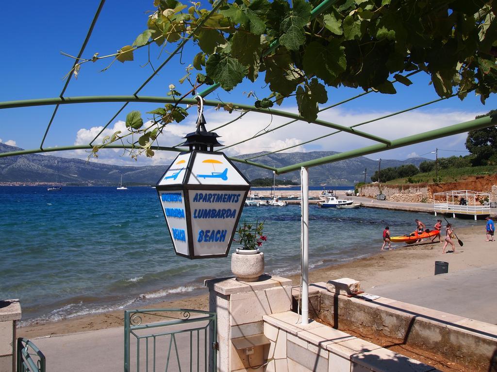 Apartments Lumbarda Beach Kültér fotó