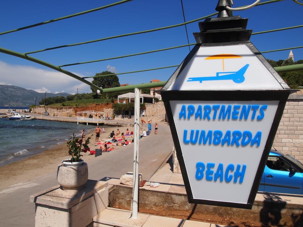 Apartments Lumbarda Beach Kültér fotó